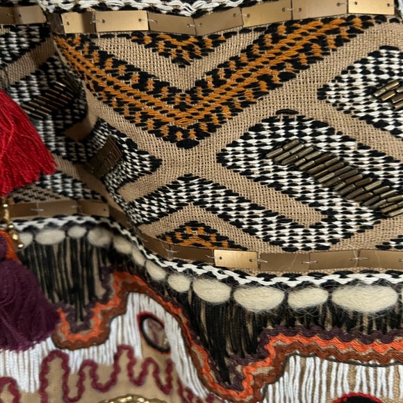 NWT Anthropologie bag and coin purse with some minor defects - Picture 10 of 15